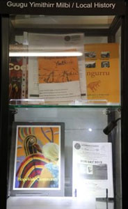 Library local history display
